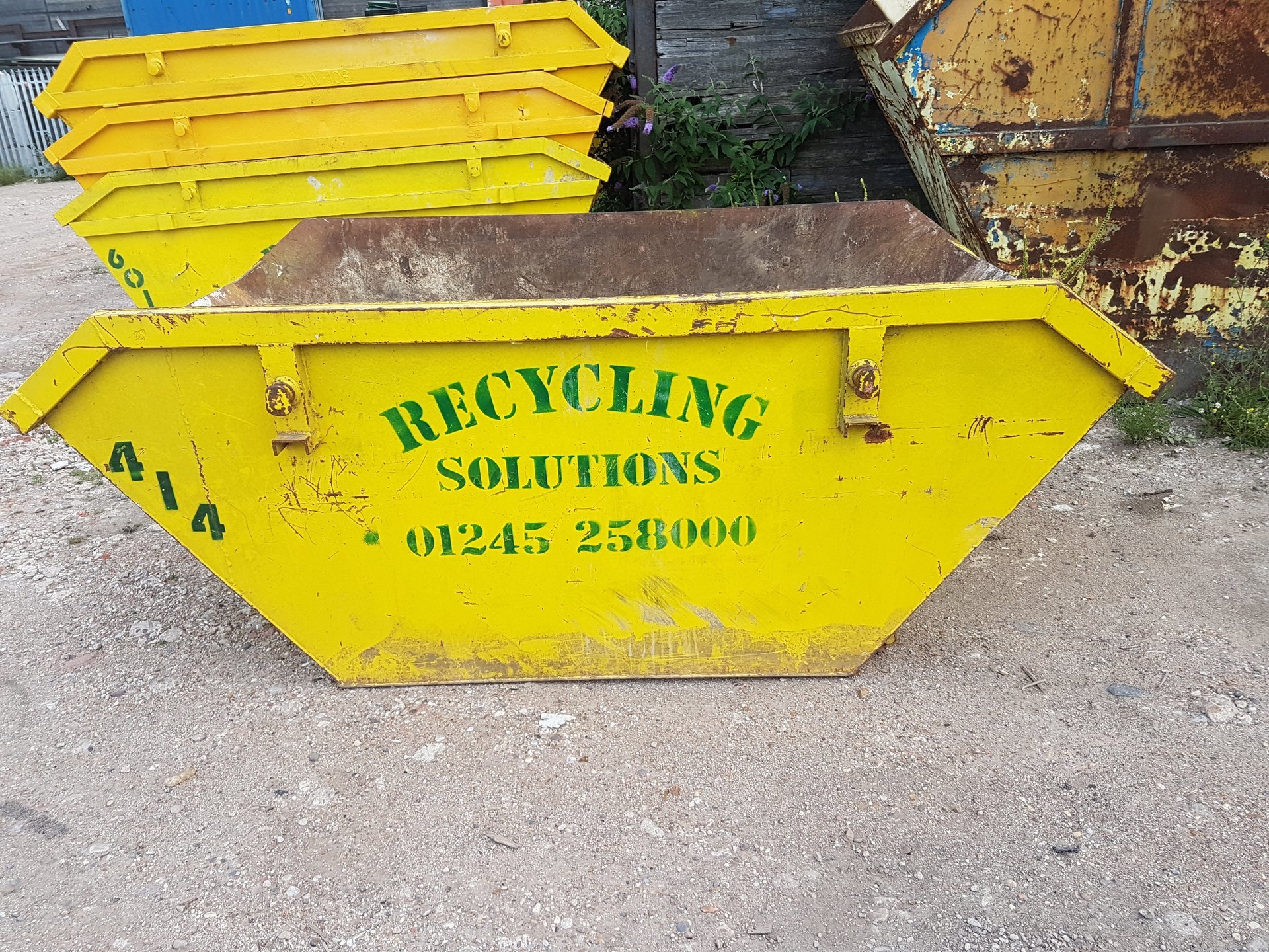 Hire a skip at a competitive price in Chelmsford